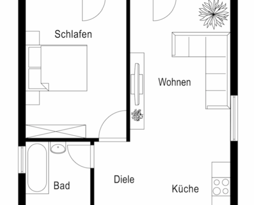 2.5-Zimmer-Ferienwohnung-Griechenland